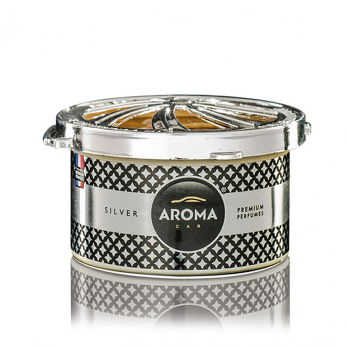 Auto luchtverfrisser AROMA PRESTIGE BIOLOGISCH ZILVER