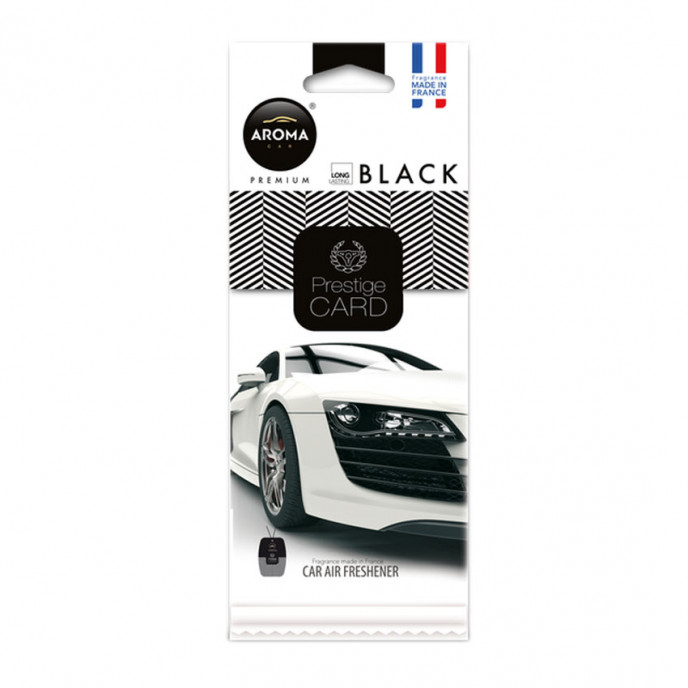 Auto luchtverfrisser AROMA PRESTIGE CARD ZWART