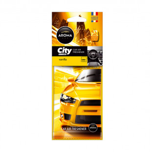 Auto luchtverfrisser AROMA CAR CITY CARD VANILIA