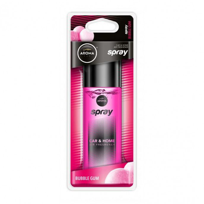 Auto luchtverfrisser AROMA SPRAY BUBBLE GUM