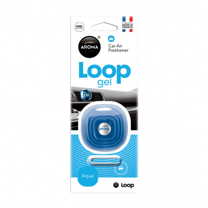 Auto luchtverfrisser AROMA CAR LOOP - Aqua