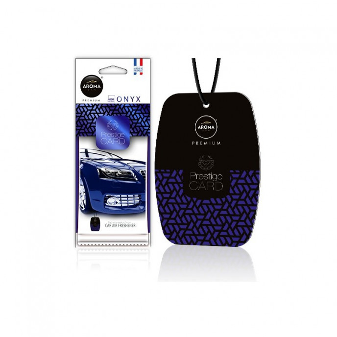 Auto luchtverfrisser AROMA PRESTIGE CARD ONYX