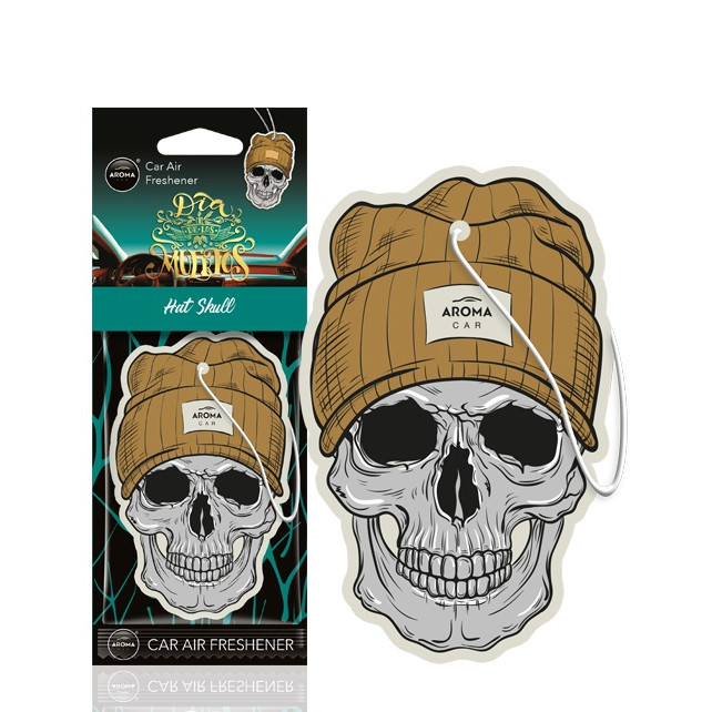 Auto luchtverfrisser AROMA DIA DE LOS MUERTOS Blue Diamond Girl