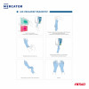 Nitril beschermende handschoenen Nitrylex Basic maat L 100 stuks