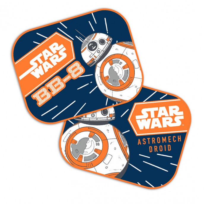 Zonneschermen 2 szt 44*35cm STAR WARS BB8