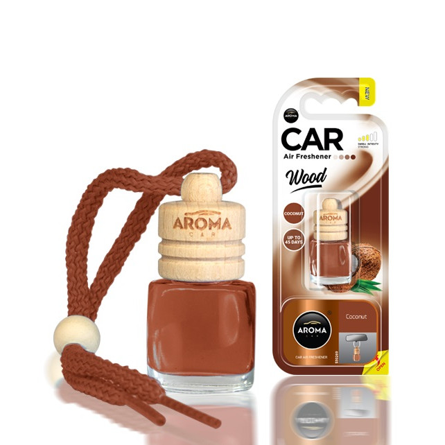 Auto luchtverfrisser AROMA WOOD COCONUT